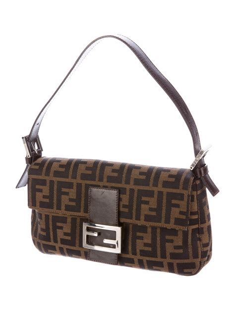 fendi zucca baguette bag